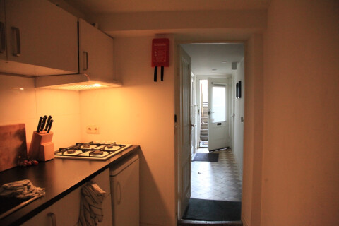 Keuken + deur ingang